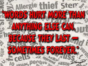 Words Hurt Quotes Pictures
