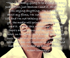 Tagged with rdj quotes