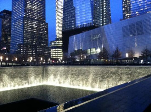 11 Memorial at Night
