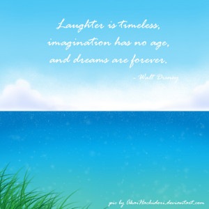 My background and Walt Disney Quote by AkaiHachidori