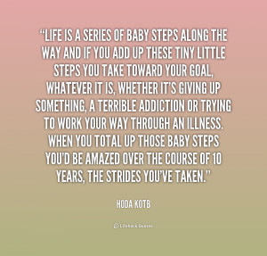 Baby Steps in Life Quotes