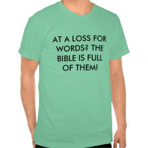 CHRISTIAN SAYINGS APPAREL T-SHIRT