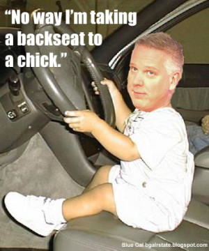 ... me glenn must be channeling his shock jock days sigh yeah glenn we