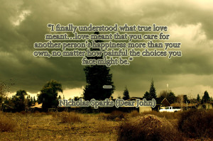 dear john quotes | Tumblr