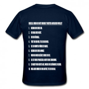 10 Regeln, wenn Du mit meiner Tochter ausgehen wil