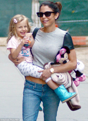 Parental duties: Bethenny has one child - four-year-old daughter Bryn ...