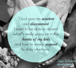 God, give me wisdom and discernment…