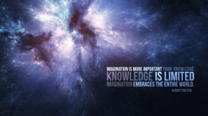 Quotes Space Knowledge Albert Einstein - Albert, Space, Space Out ...
