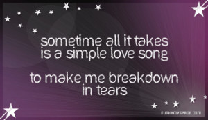 Simple Love Song picture