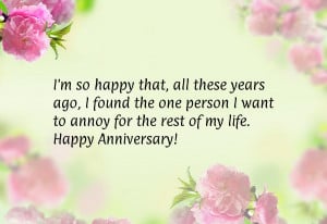 Funny anniversary wishes for friends