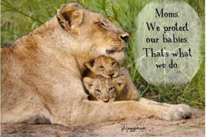 That's what we do as Moms.. we protect.!!