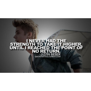 Justin Bieber Believe Quotes