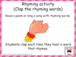 rhyming clap Bff Poems That Rhyme