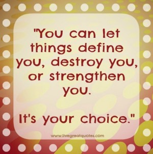 Famous Quotes On Choices. QuotesGram