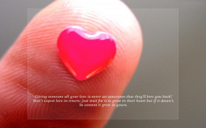 Love Quotes HD Desktop Wallpaper