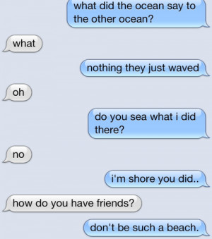 Clever Text Message Conversation - Image