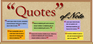 Use quotes at the start of the school year to inspire your students to