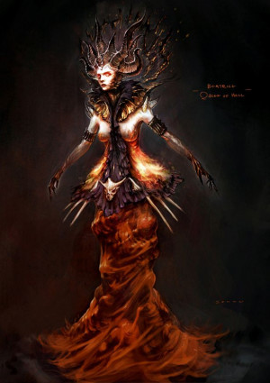 atrice, Queen of Hell - Dante's Inferno by blueOX Dante Inferno Games ...