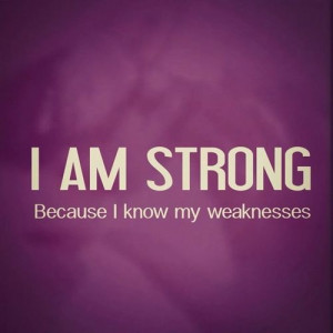 Am Strong Quotes Tumblr I am strong