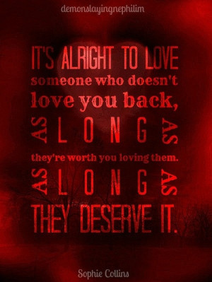 quotes about loving someone who doesnt love you back