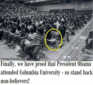 Thread: Proof Obama attended Columbia University
