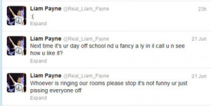 Liam Payne unhappy with fans ringing One Direction's hotel rooms: 'It ...