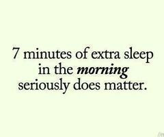 truth, snooze button, sleep mornings