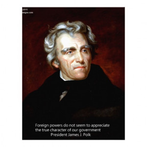 James K Polk And Quote Letterhead