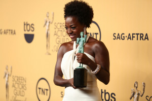 When Viola Davis went onstage Sunday during the 21st Screen Actors ...