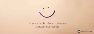 Smile is the shortest distance between two people