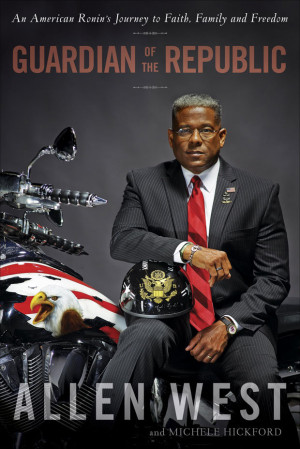Allen West's Motorcycle 'Is American' Because He's Sitting On It
