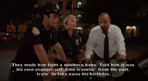 were real quotes from the show, I wouldn’t think twice about it. SVU ...