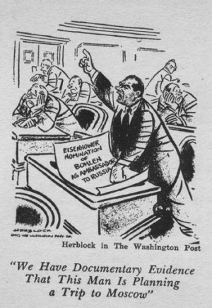 senate which situation from the crucible is it similar to