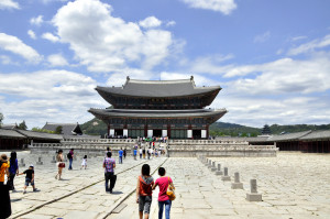 gyeongbokgung palace or gyeongbok palace