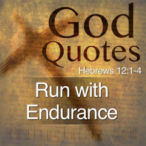 God Quotes: Run with Endurance