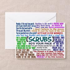 funny scrubs quotes greeting card jpg height 225 amp width 225