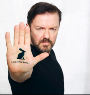 Pictures Animal Cruelty on Cruelty Free Celebrities Ricky Gervais Gets ...