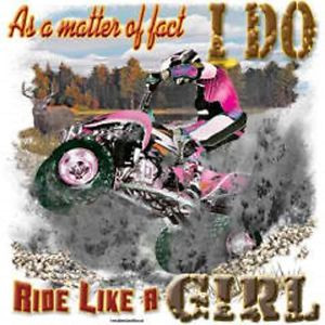 ... shirt-tee-4-wheeling-girls-NEW-DIXIE-REBEL-MUDDEN-ATV-RIDE-LIKE-GIRL