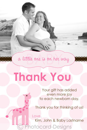 baby shower thank you cards thank you cards for baby shower sayings