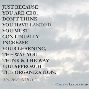 Indra Nooyi Leadership Quote