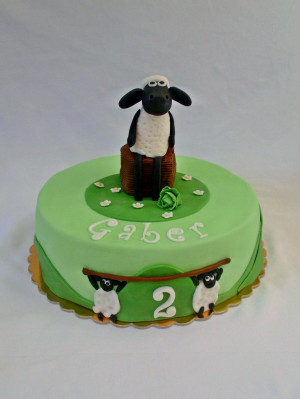 Shaun the Sheep cake: Sheep Cakes, Cakes Pop
