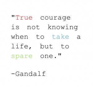 The Hobbit Gandalf Quote by Waffles-Of-Gondolyn