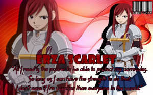 Erza Scarlet by Editorgirl0705