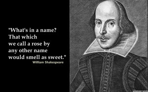 Shakespeare Name William shakespeare - name