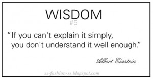 Wisdom quote Albert Einstein
