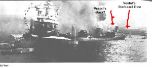 USS Arizona Explosion