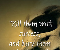 Kill them with success
