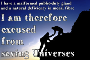 Hitchhiker’s Guide To The Galaxy” Quotes As Motivational Posters ...