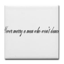 Unique Cute sayings on wedding Tile Coaster