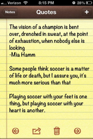 Best soccer quotes around!! :)